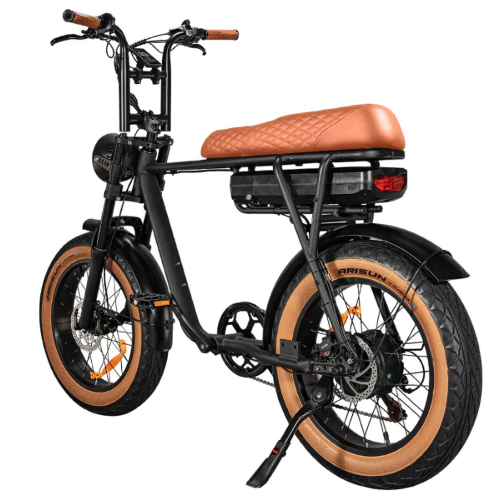 EB2 Fatbike - Bruin (incl. kettingslot, bekerhouder & tasje)