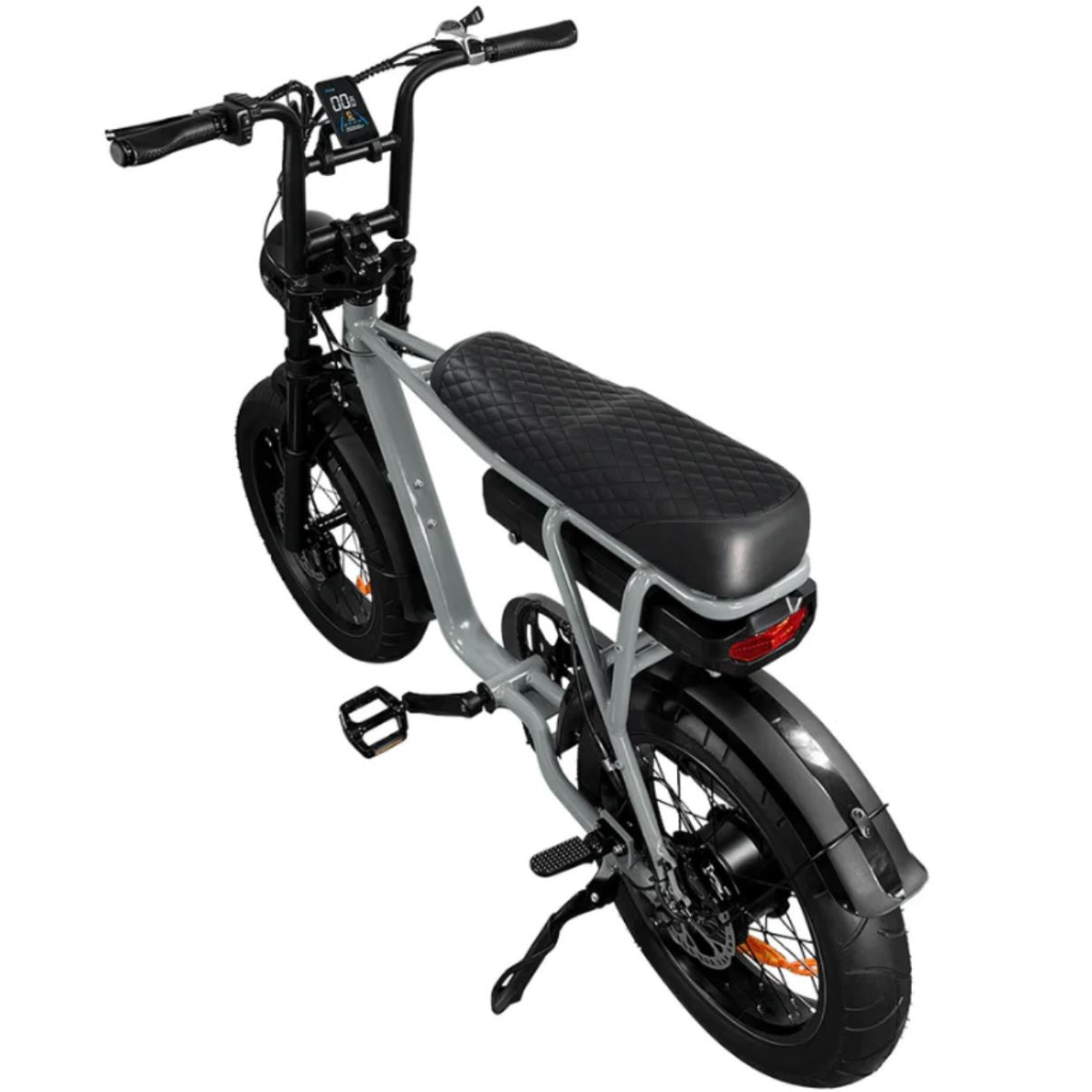 EB2 Fatbike - Grijs (incl. kettingslot, bekerhouder & tasje)