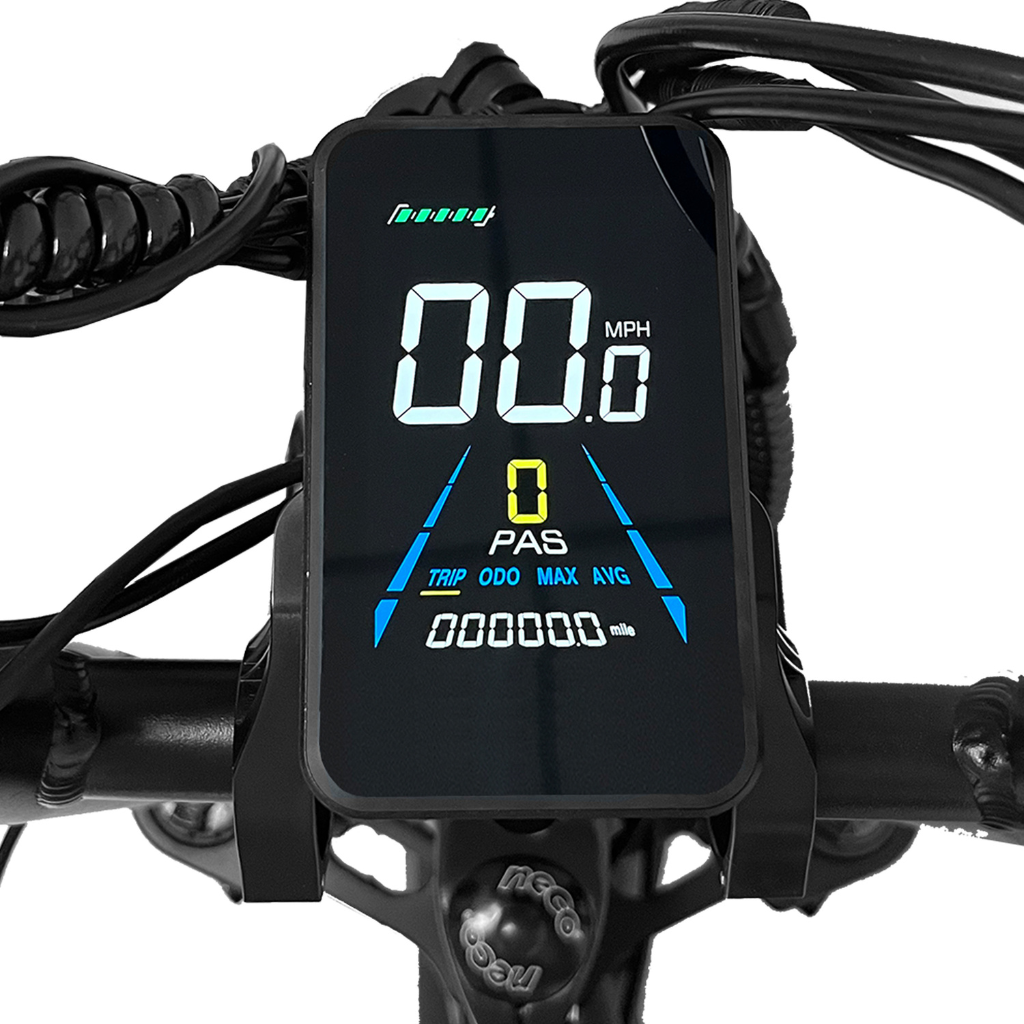 EB2 Fatbike - Koffie (incl. kettingslot, bekerhouder & tasje)