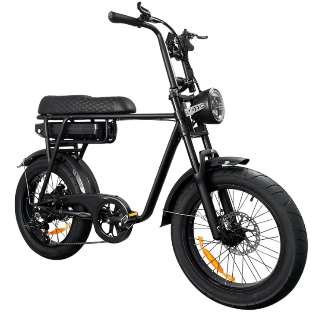 EB2 Fatbike - Zwart (incl. kettingslot, bekerhouder & tasje)