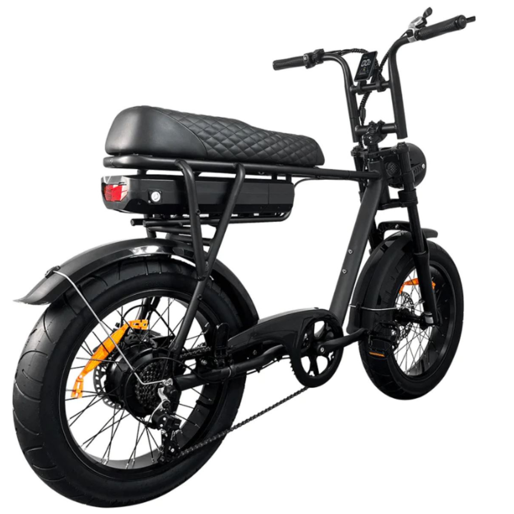 EB2 Fatbike - Zwart (incl. kettingslot, bekerhouder & tasje)