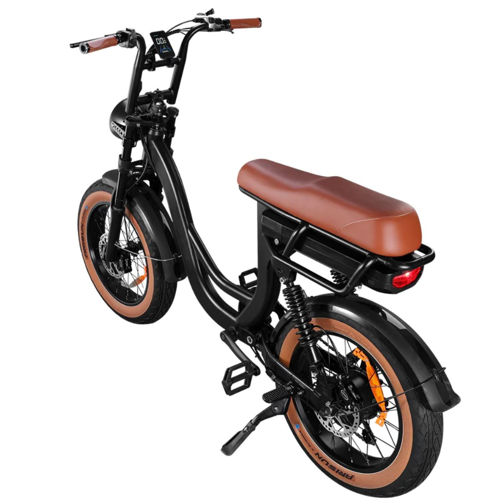 EB8 Fatbike - Bruin (incl. kettingslot & bekerhouder)