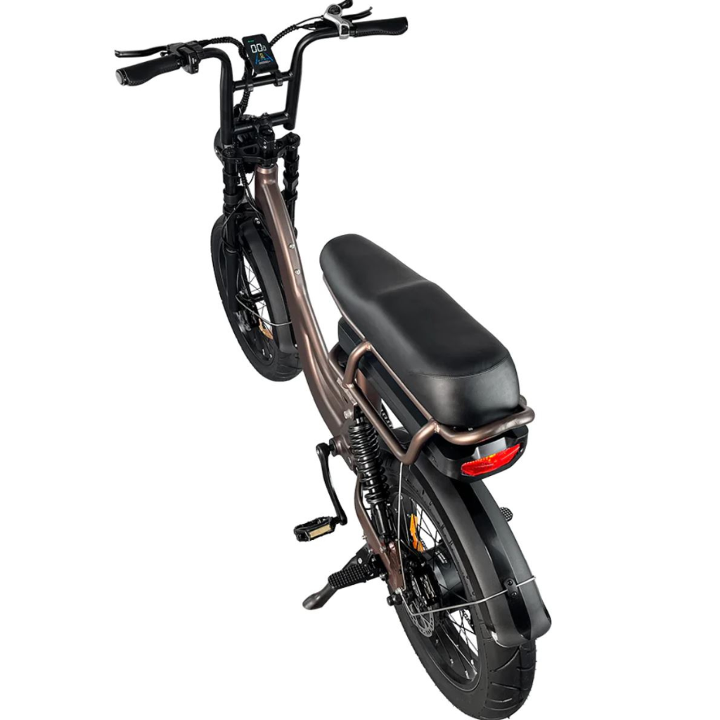 EB8 Fatbike - Koffie (incl. kettingslot & bekerhouder)