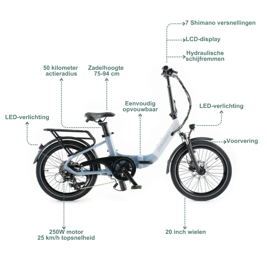 JOBOBIKE Ace Pro - Blauw