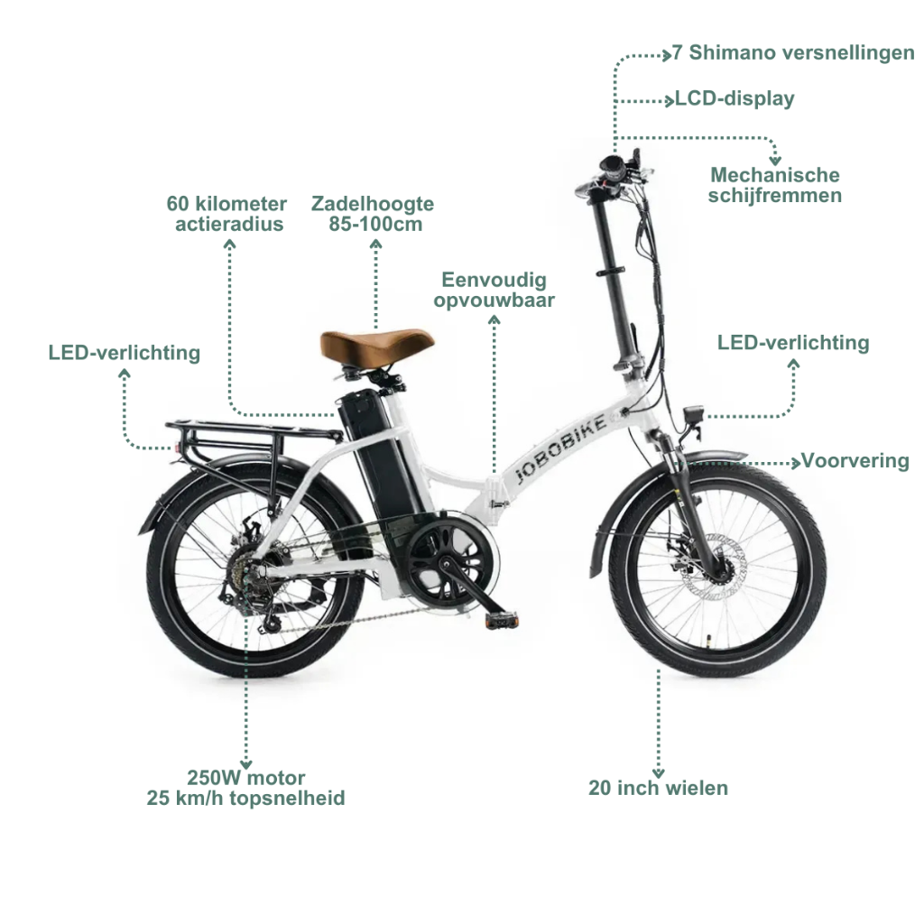JOBOBIKE Sam - Wit