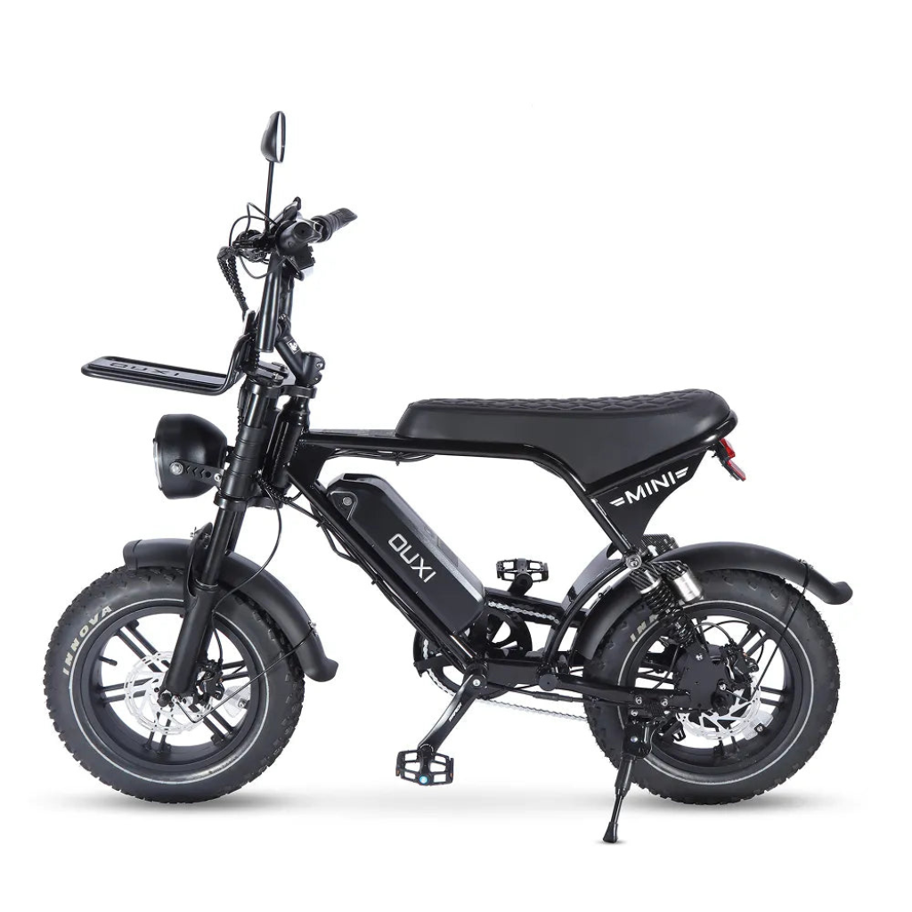 OUXI V8 Ultra Mini - Zwart (incl. voetsteuntjes, voorrekje & alarm)