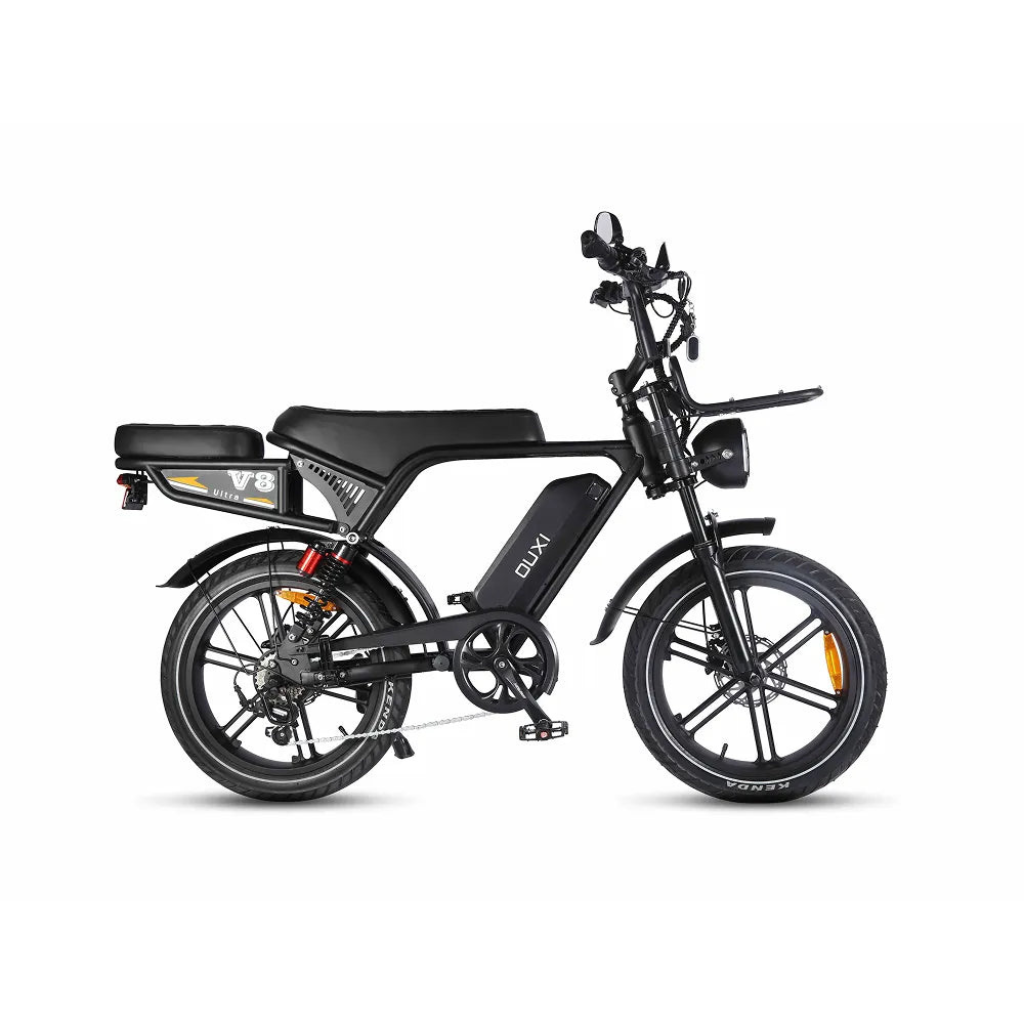 OUXI V8 Ultra - Zwart (incl. achterzitje, voorrekje & alarm)