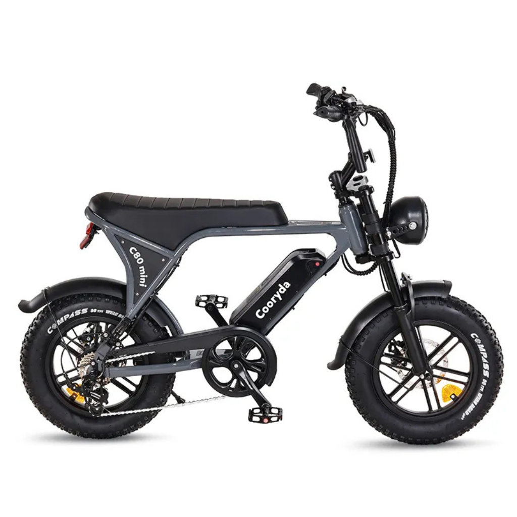 OUXI C80 Mini - Grijs (incl. voetsteuntjes & alarm)