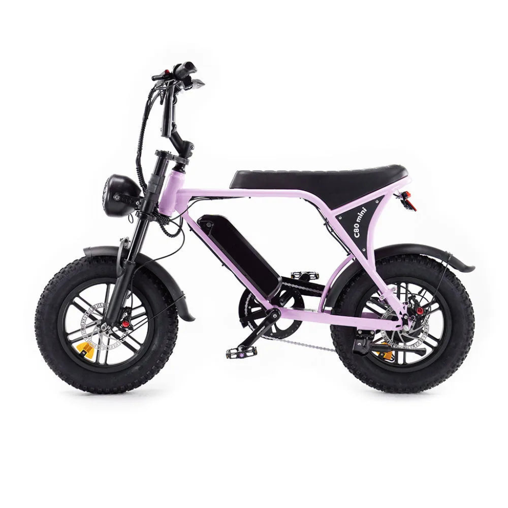 OUXI C80 Mini - Roze (incl. voetsteuntjes & alarm)