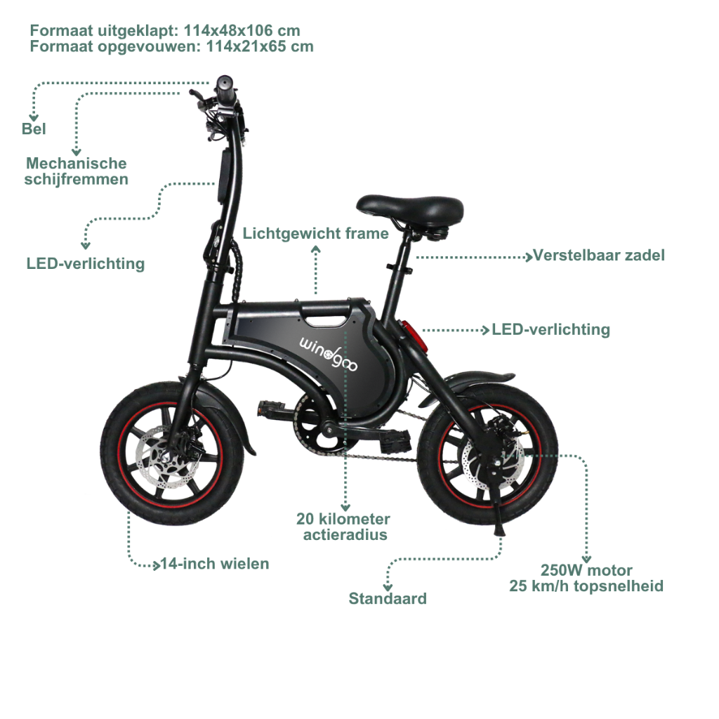 Windgoo B5 - Zwart