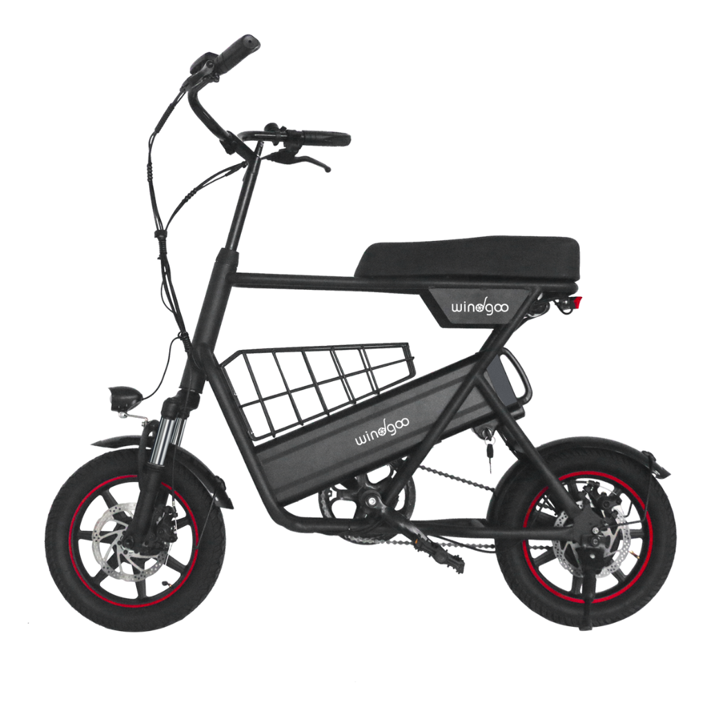 Windgoo F1 - Zwart (incl. gratis mandje)
