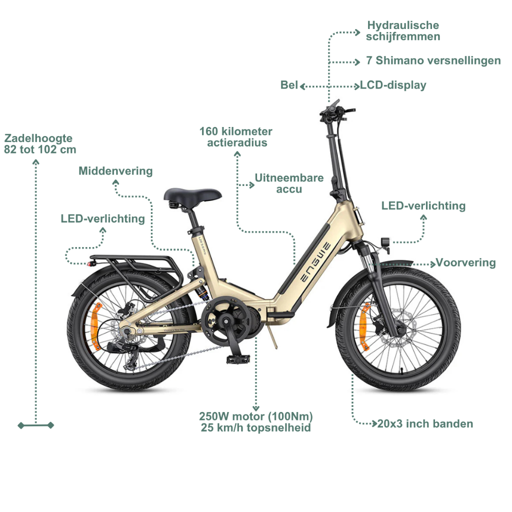 ENGWE L20 3.0 Pro - Champagne