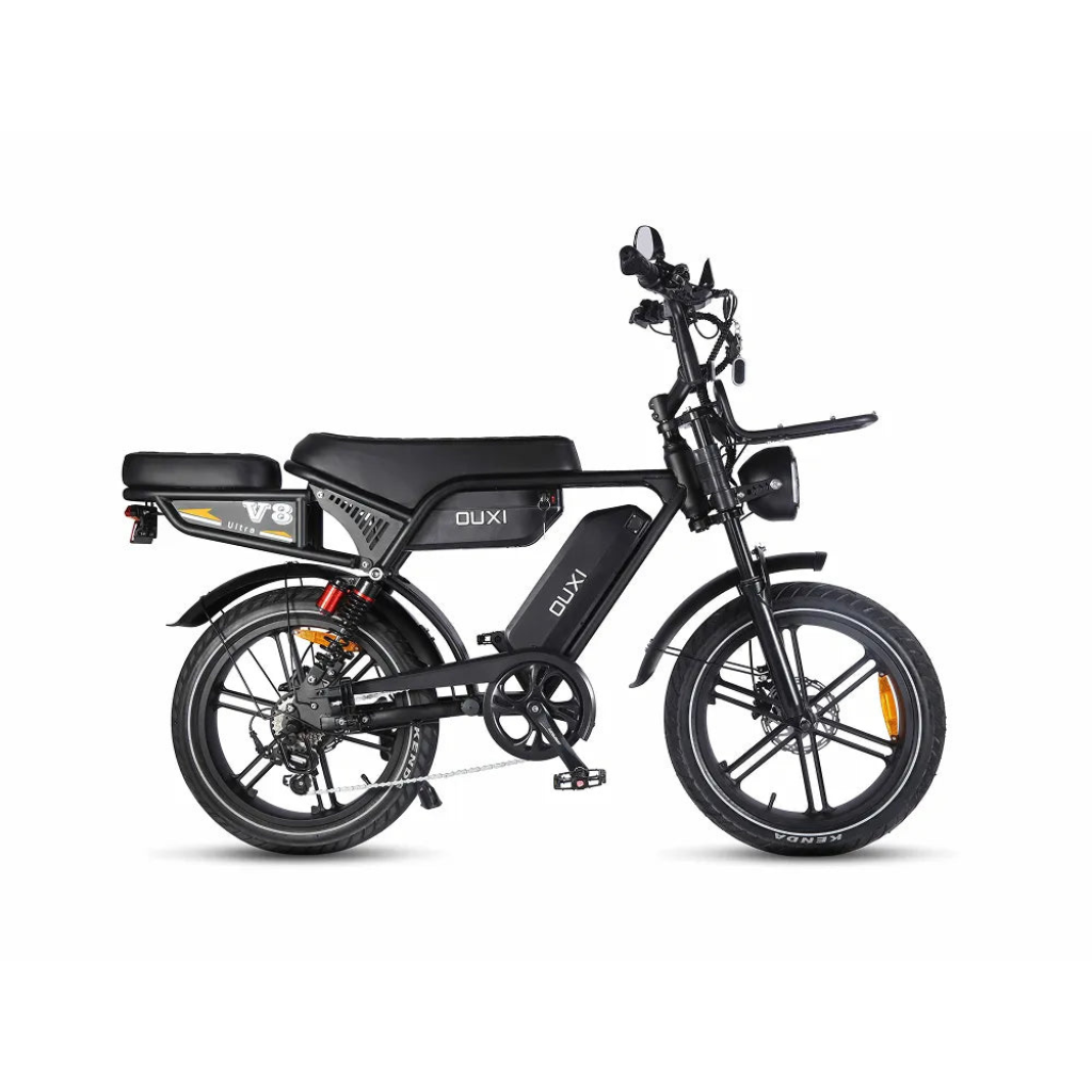 OUXI V8 Ultra Max - Zwart (incl. achterzitje, voorrekje & alarm)