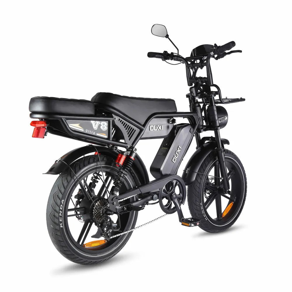 OUXI V8 Ultra Max - Zwart (incl. achterzitje, voorrekje & alarm)OUXI V8 Ultra Max - Zwart (incl. achterzitje, voorrekje & alarm)