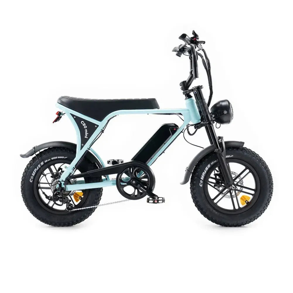 OUXI C80 Mini - Lichtblauw (incl. voetsteuntjes & alarm)