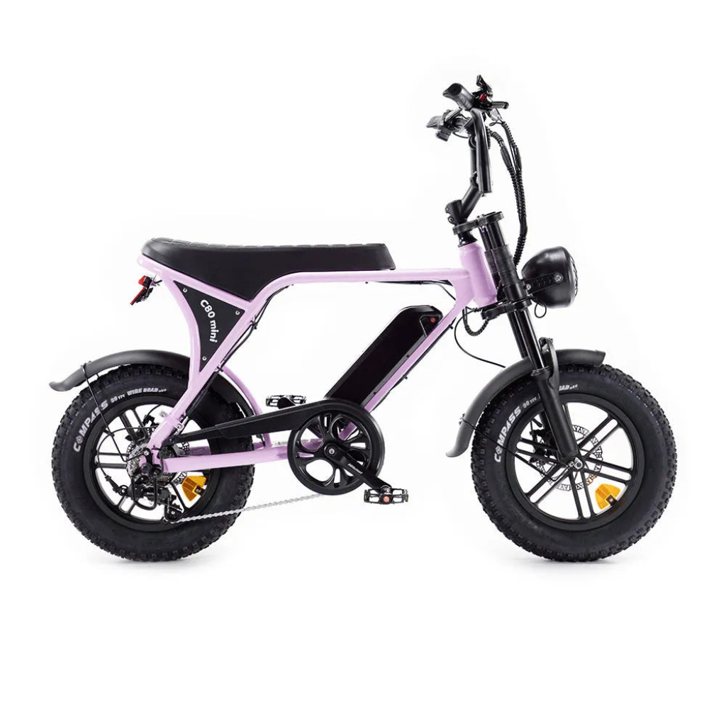 OUXI C80 Mini - Roze (incl. voetsteuntjes & alarm)