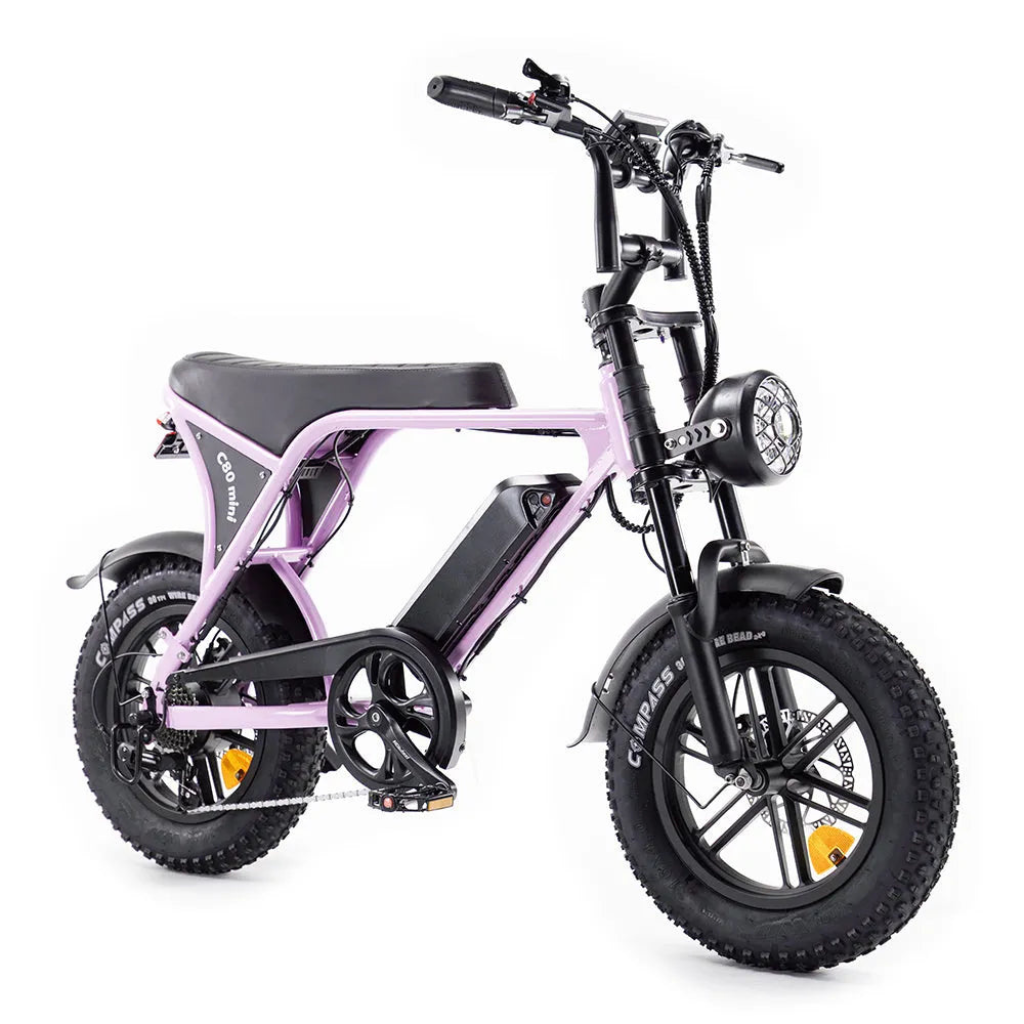 OUXI C80 Mini - Roze (incl. voetsteuntjes & alarm)
