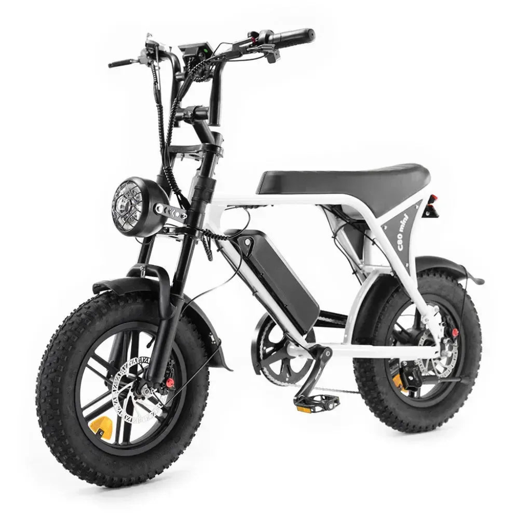 OUXI C80 Mini - Wit (incl. voetsteuntjes & alarm)