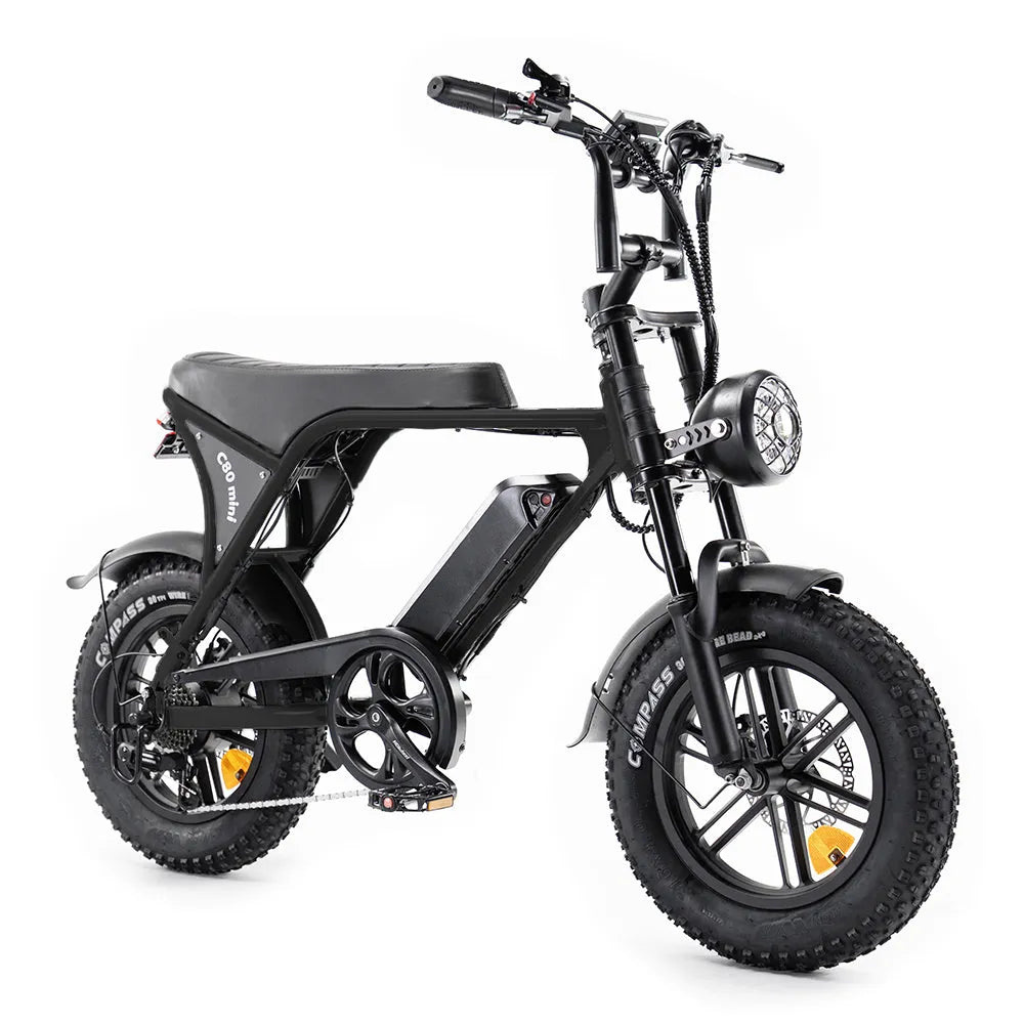 OUXI C80 Mini - Zwart (incl. voetsteuntjes & alarm)