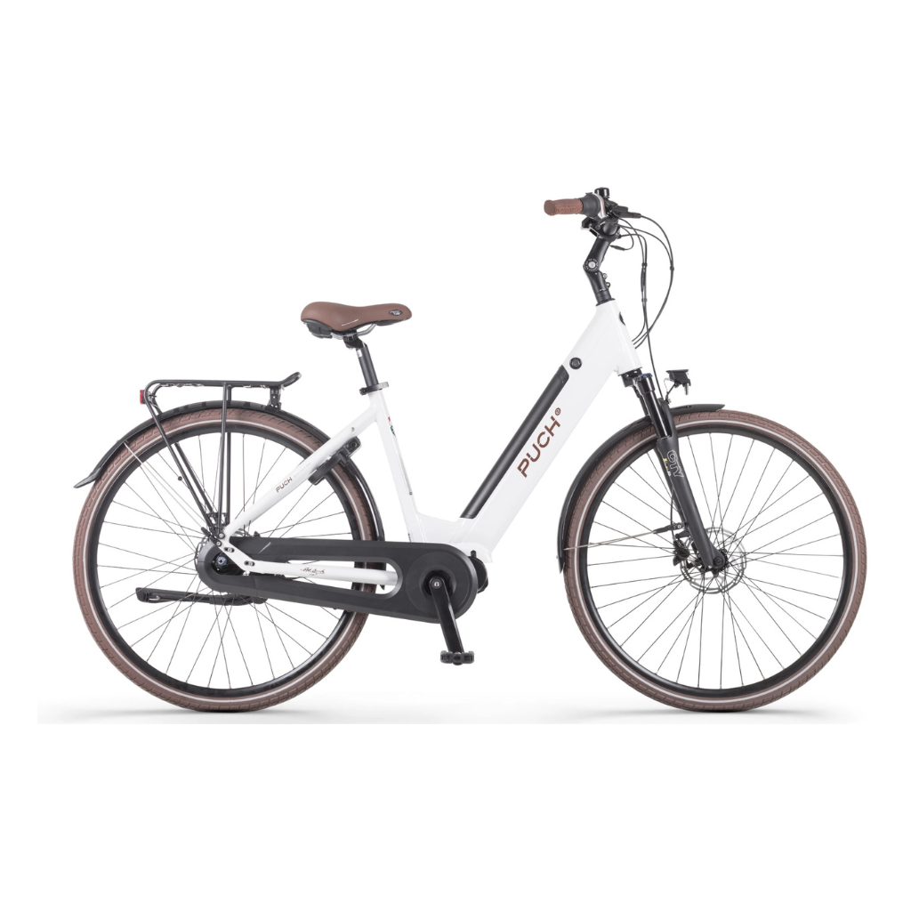 PUCH E-Dance S N7 | Glossy White (Dames)