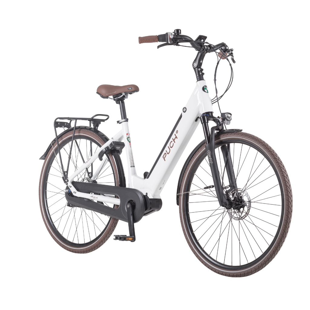 PUCH E-Dance S N7 | Glossy White (Dames)