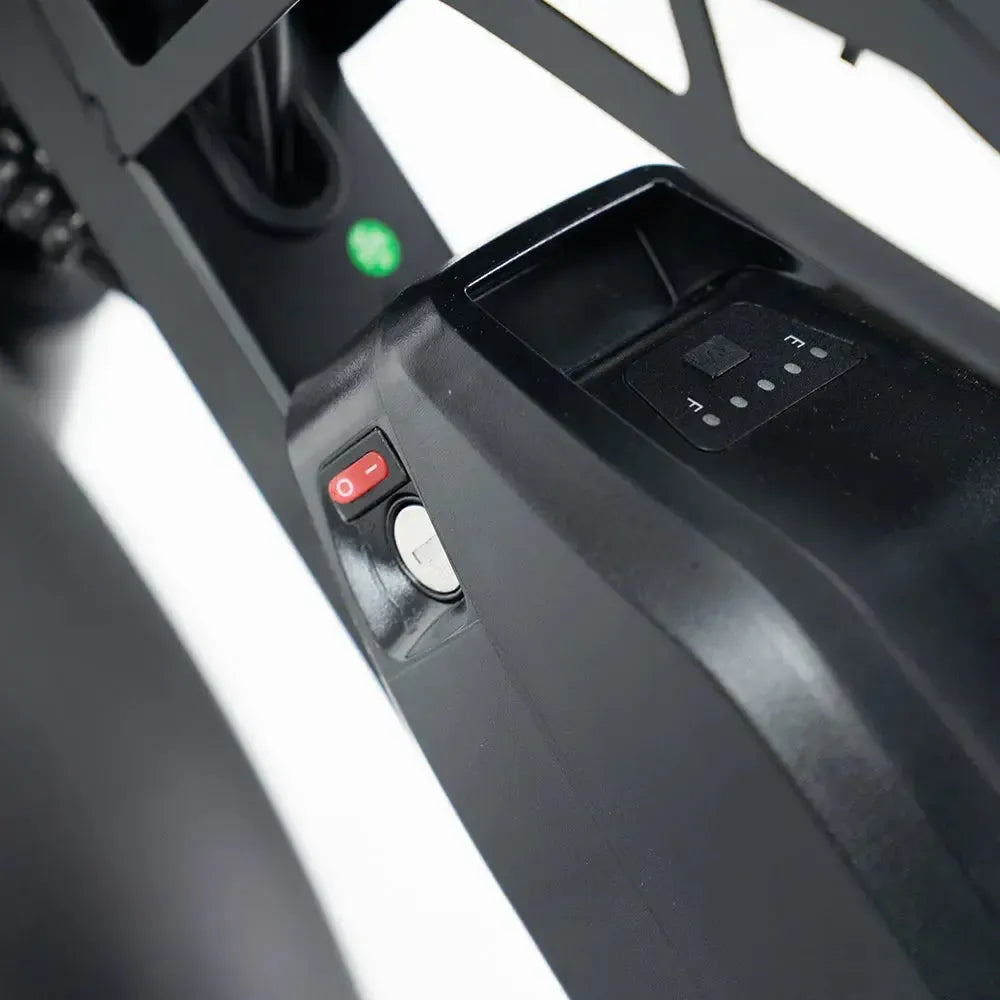 QMWHEEL V20 Pro - Donkergrijs (incl. achterzitje, voorrekje & alarm)