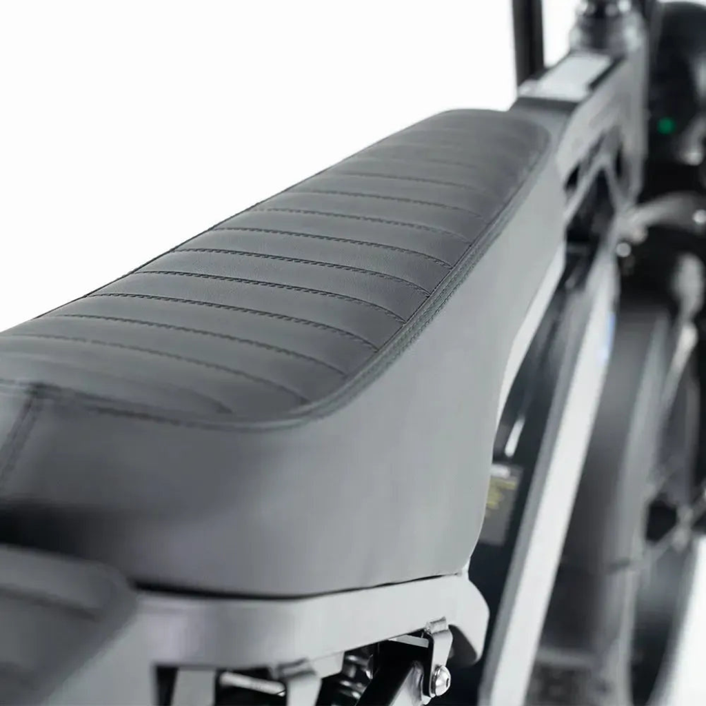 QMWHEEL V20 Pro - Donkergrijs (incl. achterzitje, voorrekje & alarm)