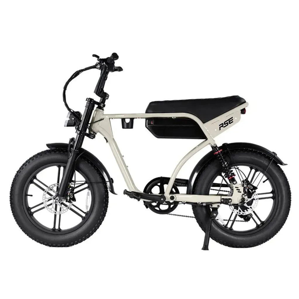 RSE Fatbike - Beige (incl. voetsteuntjes & alarm)RSE Fatbike - Beige (incl. voetsteuntjes & alarm)