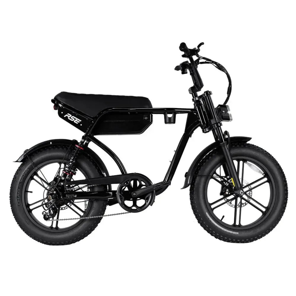 RSE Fatbike - Zwart (incl. voetsteuntjes & alarm)RSE Fatbike - Zwart (incl. voetsteuntjes & alarm)