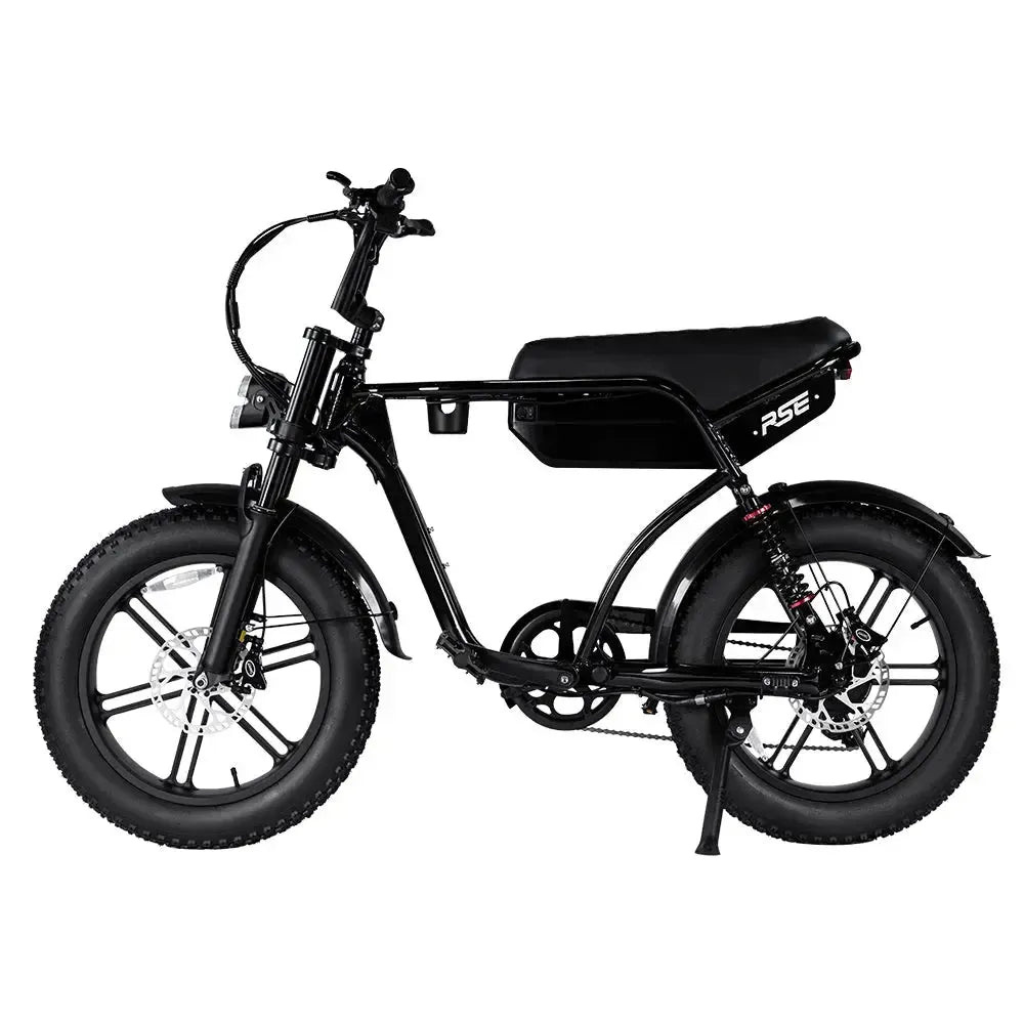 RSE Fatbike - Zwart (incl. voetsteuntjes & alarm)RSE Fatbike - Zwart (incl. voetsteuntjes & alarm)