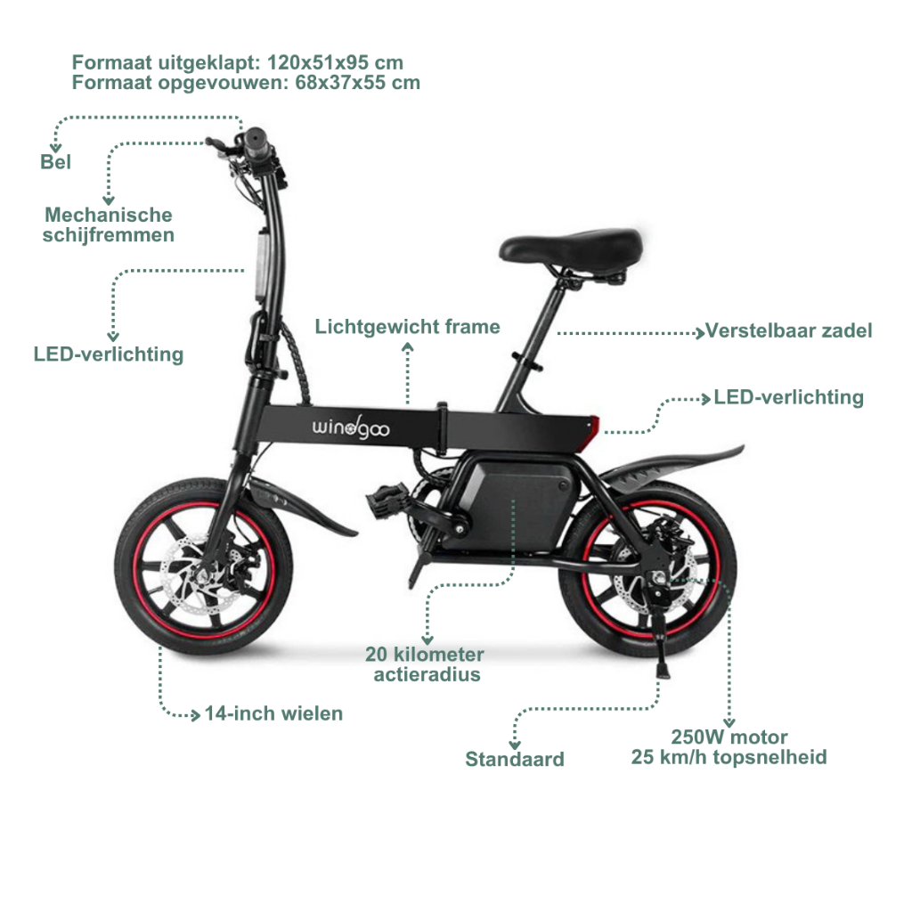 Windgoo B20 - Zwart
