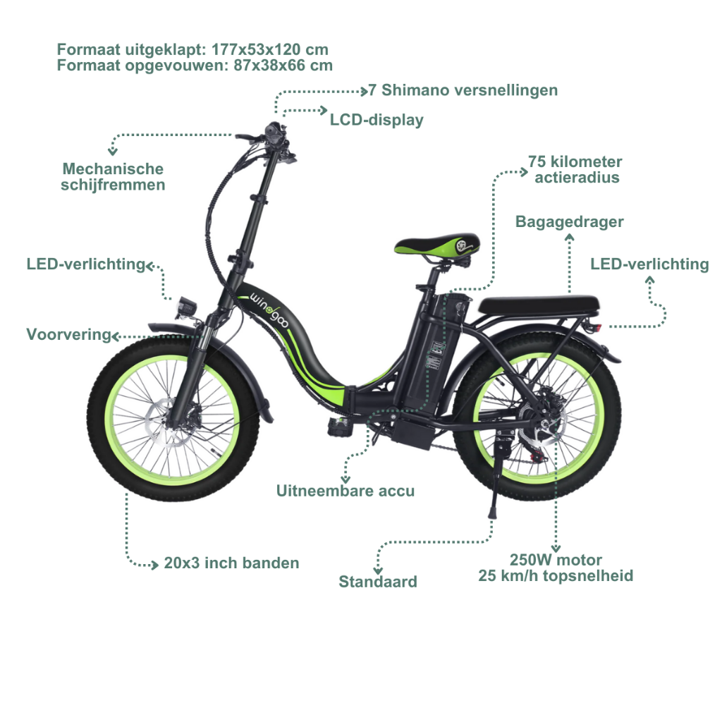 Windgoo E20 - Groen